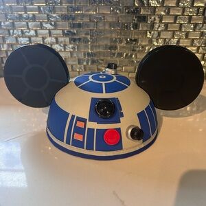Disney Parks Star Wars R2D2 Mickey Mouse Ears Hat Souvenir Lucasfilm